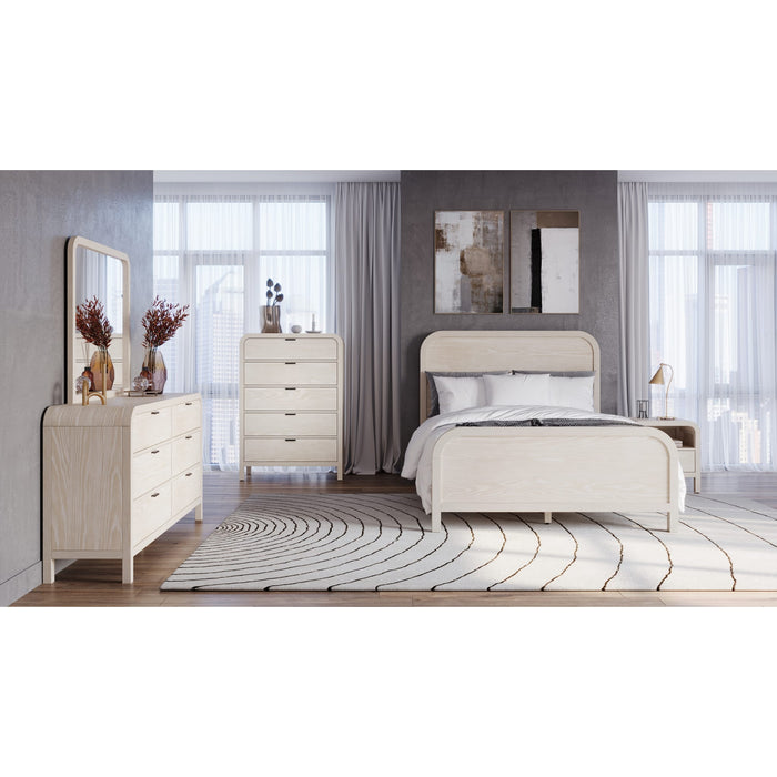 Modus Furniture Drake Wood Platform Bed in Sugar  NKNFH  Image 6