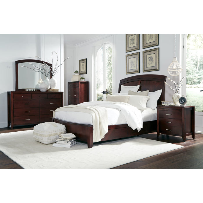 Modus Furniture Brighton Wood Storage Bed in Cinnamon  BR15D  Image 1