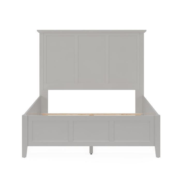 Modus Furniture Grace Three Panel Bed in Elephant Grey  PNKGL  Image 5