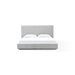 Modus Furniture One Upholstered Platform Bed in Cotton Ball Boucle  JVNBH  Main Image