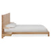 Modus Furniture Tanner Solid Ash Wall Bed with Integrated Nightstands in Flaxen  QPUDJ  Image 2