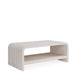 Modus Furniture Drake Ash Wood Coffee Table in Sugar 655450455452 NKNF21 Image 2