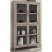 Modus Furniture Camden Four Door Shiplap Curio in Chai 655450445491 QATK80 Image 1