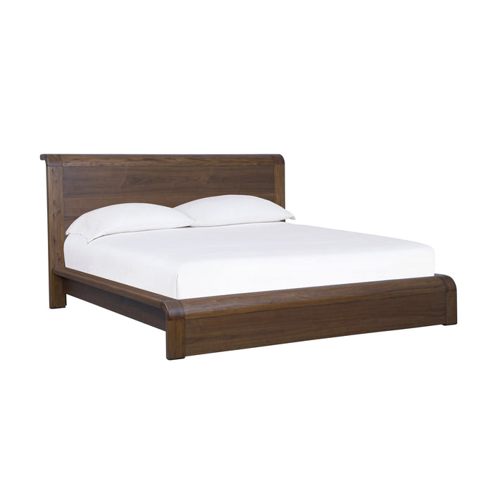 Modus Furniture Totes Platform Bed in English Walnut  RXVKH  Image 3