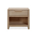 Modus Furniture Furano One Drawer One Shelf Ash Wood Nightstand in Ginger 655450441073 QDTW81 Image 1