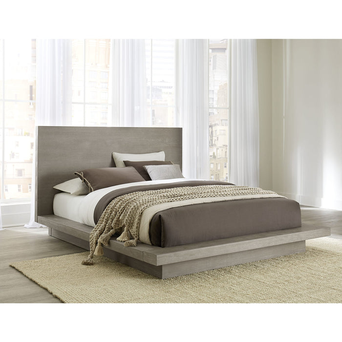 Modus Furniture Melbourne Wood Platform Bed in Mineral  8DBXH  Main Image