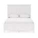 Modus Furniture Grace Three Panel Bed in Snowfall White  PNRAL  Image 2