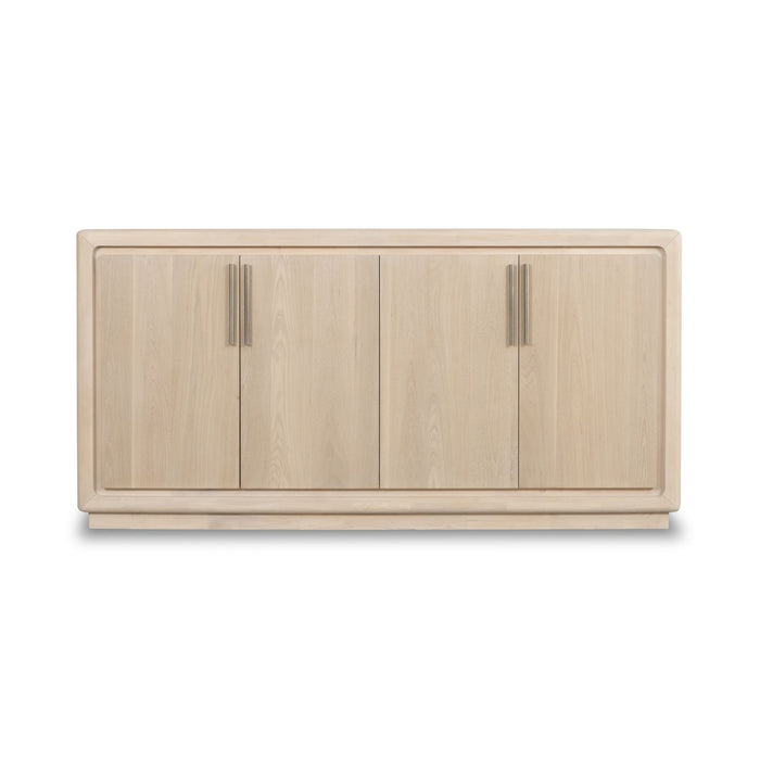 Modus Furniture Magnolia 4 Door Wooden Sideboard in Daffodil 655450468766 TKXE78 Image 2