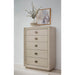 Modus Furniture Maxime Five Drawer Chest in Ash 655450395413 MSNF84 Main Image