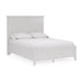 Modus Furniture Grace Three Panel Bed in Snowfall White  PNRAL  Image 4