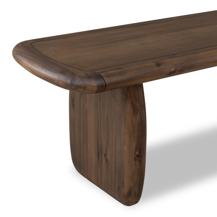 Modus Furniture Xolani Acacia Wood Bench in Impala 655450481567 TTXU65 Image 3