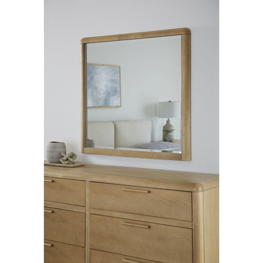 Modus Furniture Furano Wall or Dresser Mirror in Ginger 655450441103 QDTW83 Main Image