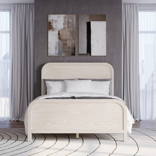 Modus Furniture Drake Wood Platform Bed in Sugar  NKNFH  Main Image