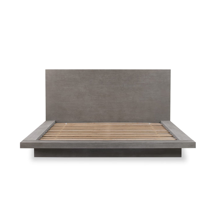 Modus Furniture Melbourne Wood Platform Bed in Mineral  8DBXH  Image 4