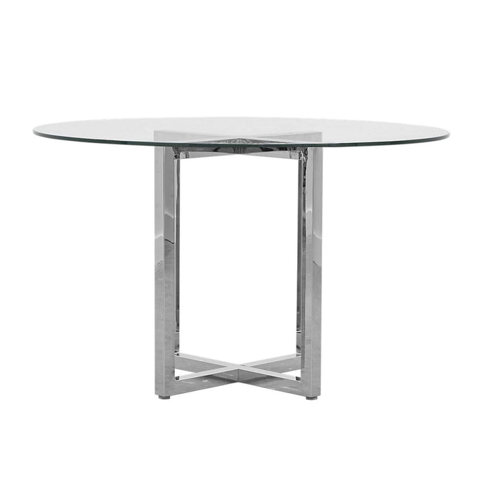 Modus Furniture Amalfi 48 inch Round Glass Top Counter Table 655450234293 1AJ5624G Image 3