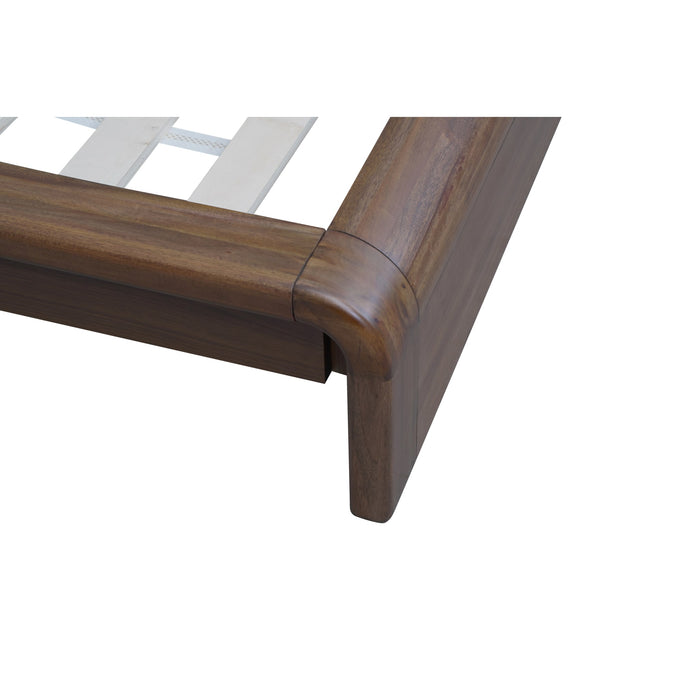 Modus Furniture Totes Platform Bed in English Walnut  RXVKH  Image 6