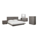 Modus Furniture Melbourne Wood Platform Bed in Mineral  8DBXH  Image 7