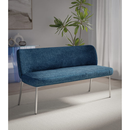 Modus Furniture Fomo Upholstered Bench - Azure 655450477669 SWWU65B Main Image