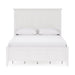 Modus Furniture Grace Four Drawer Platform Storage Bed in Snowfall White  PNRAD  Image 7