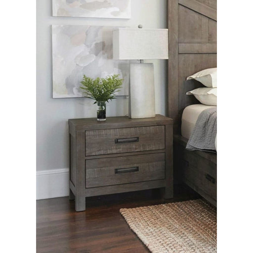 Modus Furniture Taryn Nightstand in Rustic Grey 655450234705 9Y1381 Main Image