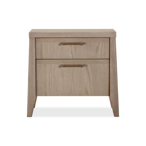 Modus Furniture Sumire Two Drawer Ash Wood Nightstand in Ginger 655450442360 QETW81B Main Image