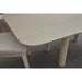 Modus Furniture Liv Solid Wood Dining Chair in White Sand and Natural Linen 655450450556 QHTP63A Image 4