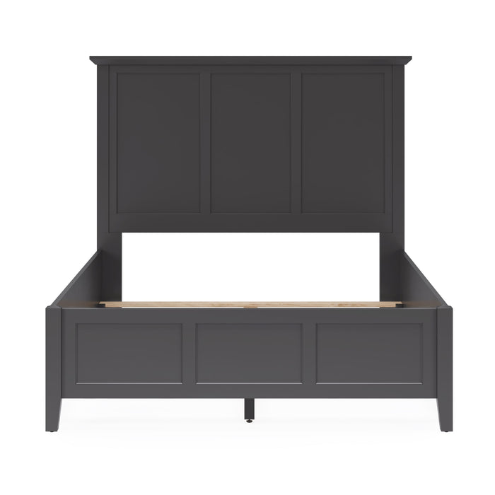 Modus Furniture Grace Three Panel Bed in Raven Black  PNRBL  Image 5