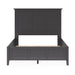 Modus Furniture Grace Three Panel Bed in Raven Black  PNRBL  Image 5