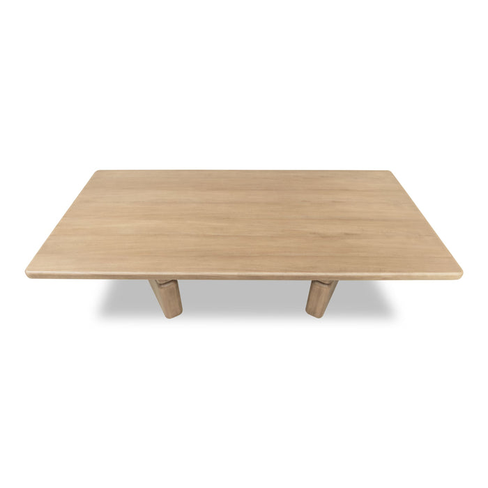 Modus Furniture Nia Rectangular Acacia Wood Dining Table in Lioness 655450480119 UHXW60 Image 7