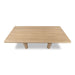 Modus Furniture Nia Rectangular Acacia Wood Dining Table in Lioness 655450480119 UHXW60 Image 7