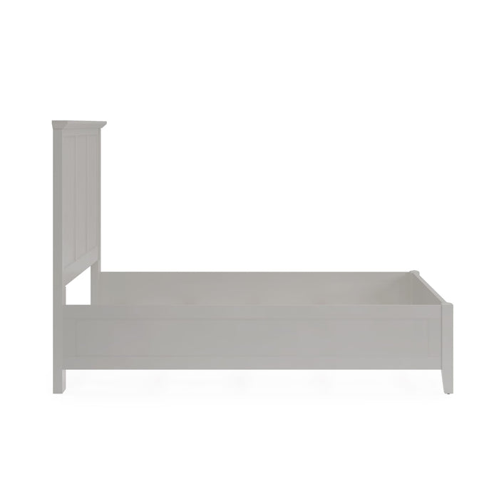 Modus Furniture Grace Three Panel Bed in Elephant Grey  PNKGL  Image 7