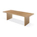 Modus Furniture One Modern Coastal Live Edge Dining Table in White Oak 655450404443 JVLH60 Image 2