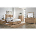 Modus Furniture Dorsey Wooden Panel Bed in Granola  NSPVH  Image 3