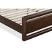 Modus Furniture Sol Acacia Wood Platform Bed in Brown Spice  NXLJH  Image 9