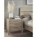 Modus Furniture Sumire Three Drawer Ash Wood Nightstand in Ginger 655450442377 QETW81C Main Image