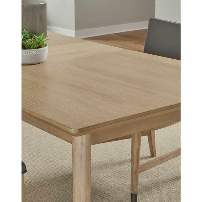 Modus Furniture Franklin Extendable White Oak Dining Table in Au Natural 655450393839 MXNK60 Image 2